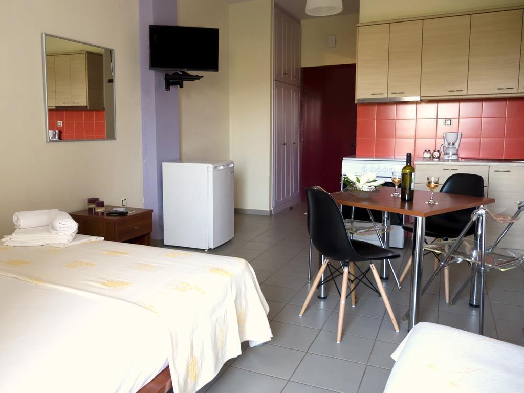 Voula Apartments Mítikasz Szoba fotó